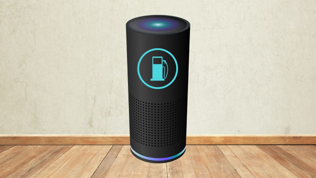 Alexa-Gas-Pay Fiserv and ExxonMobil have partnered with Amazon to offer gas payments via Alexa