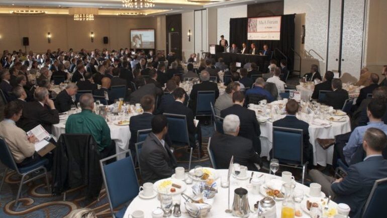 M&A Forum crowd 2017 M&A Forum crowd
