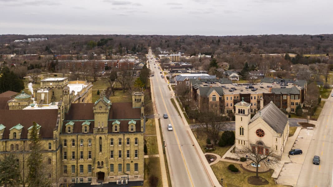 DJI_0070 School Sisters of Notre Dame Elm Grove campus