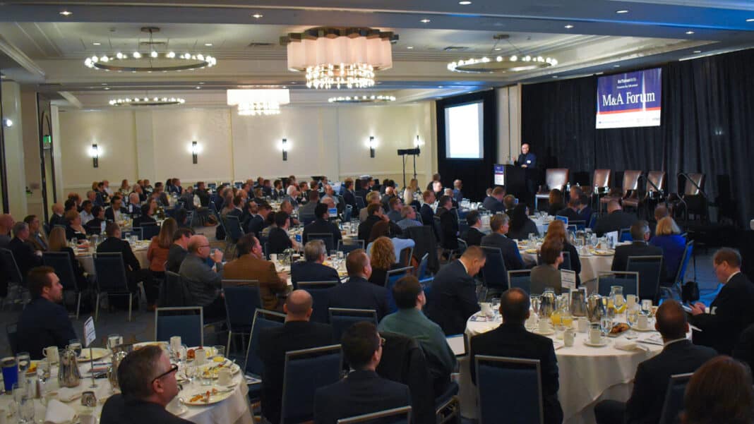 M&A-Forum-2020-Athomas_0157 Nearly 200 area business leaders attended the event at the downtown Milwaukee Marriott.