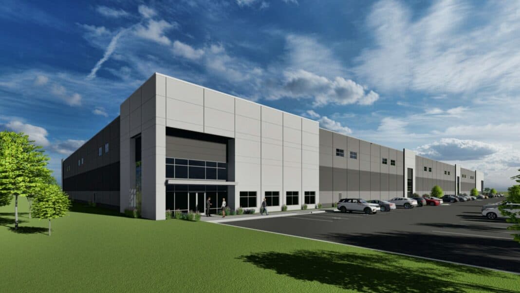 Zilber 4 building at Gateway Corporate Park in Germantown. Rendering: Stephen Perry Smith Architects Inc. Zilber 4 building at Gateway Corporate Park in Germantown. Rendering: Stephen Perry Smith Architects Inc.