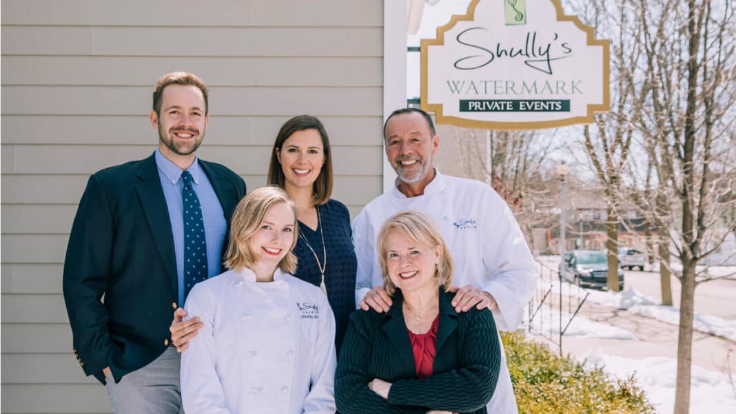 SR-FamilyBiz-Shully's_FBLI_16 (back row from left) Jacob Shully, Nina Shully-Darling, Scott Shully, (front from left) Hadley Shully and Beth Shully