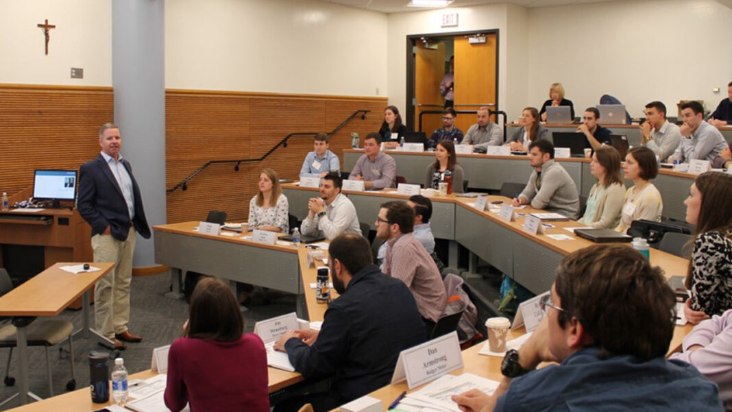 SR-Bridge-to-Business1-102620 Nearly 100 area engineers have participated in Marquette’s Bridge to Business program.