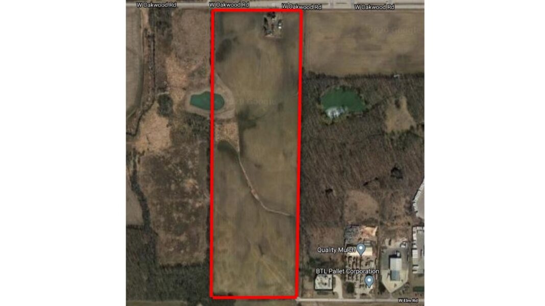 Site of Wangard Partners Inc.'s planned 'Oakwood Industrial' project in Franklin. Credit: Google and city records Site of Wangard Partners Inc.'s planned 'Oakwood Industrial' project in Franklin. Credit: Google and city records
